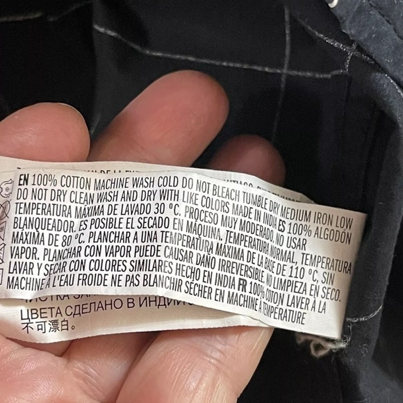 21 Men An American Brand Navy Button up Shirt Size L - Picture 3 of 4